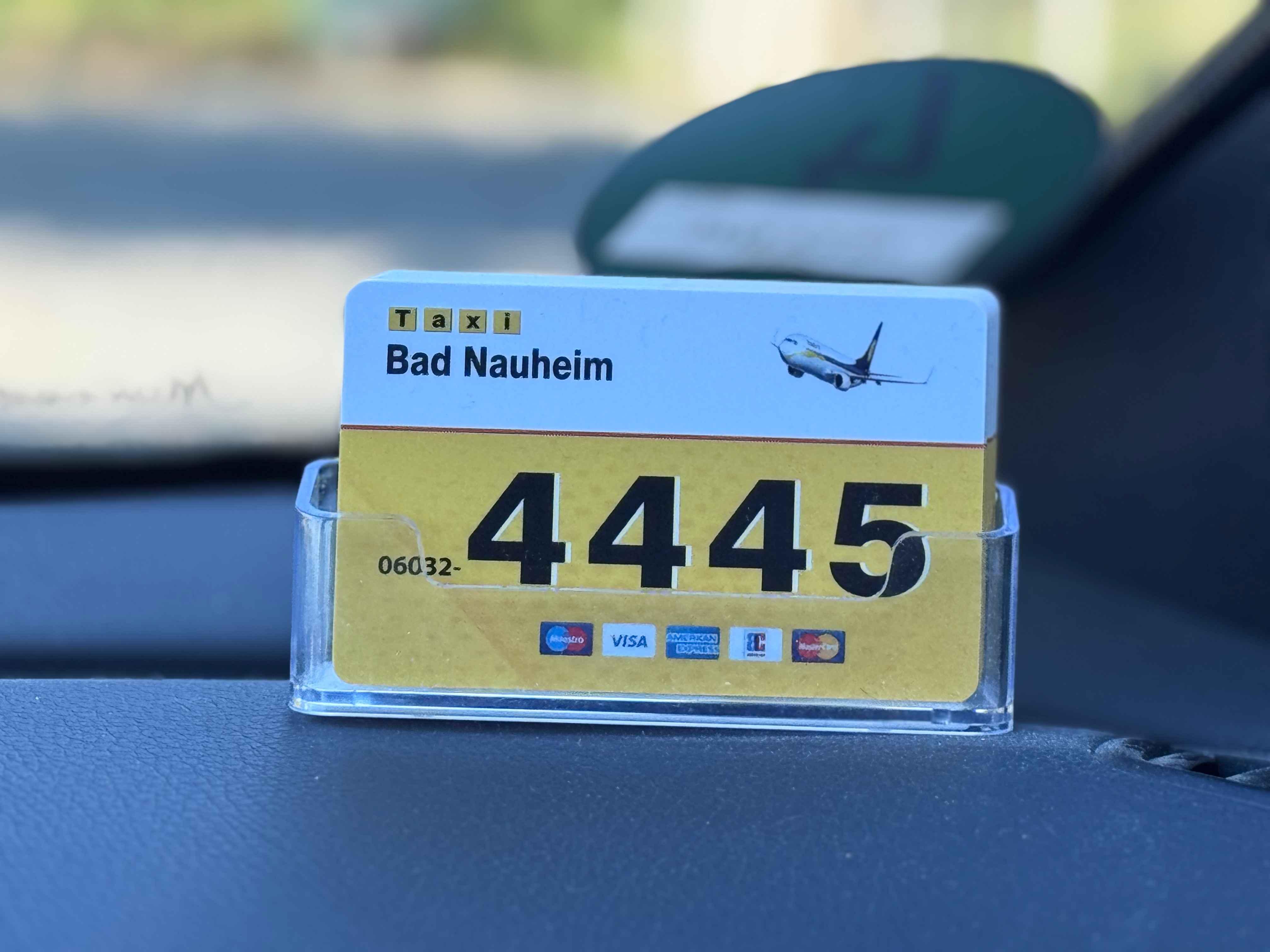 Flughafentransfer Bad Nauheim Telefonnummer
